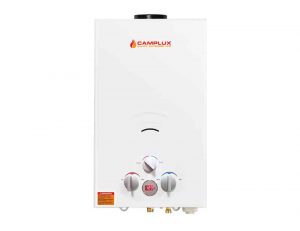 Camplux 10L Outdoor Tankless Natural Gas Water Heater, 2.64 GPM
