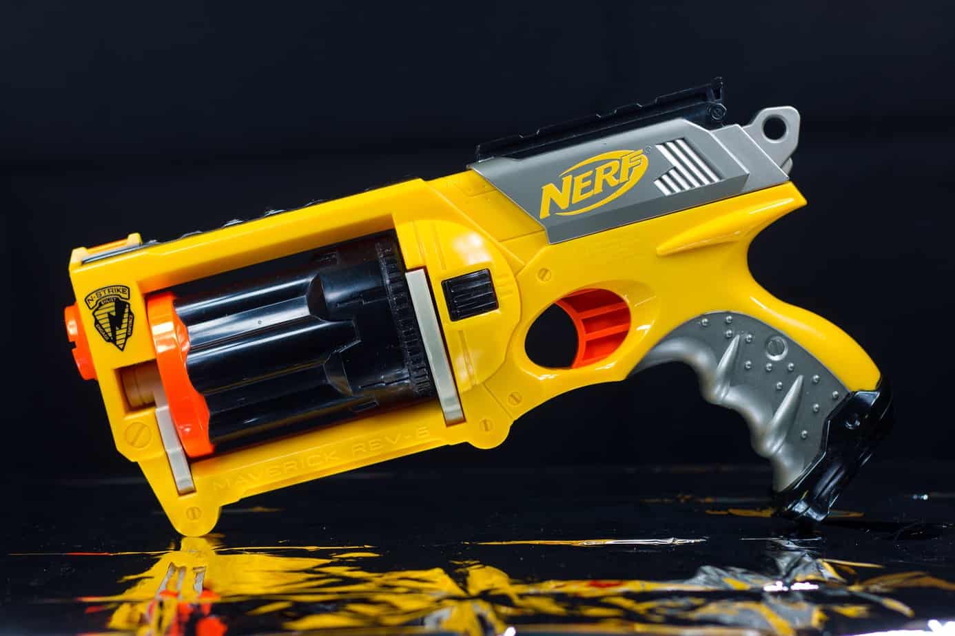 Nerf N-strike Elite Retaliator Gun Replacement Orange Front Assault Hand Grip 