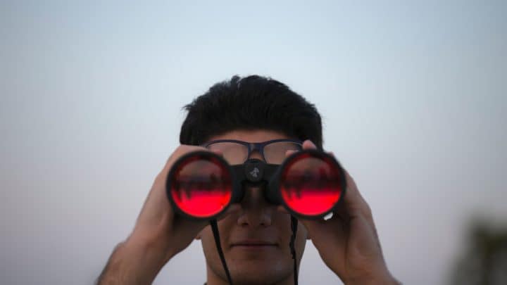 Why Do Binoculars Have Red Lenses?
