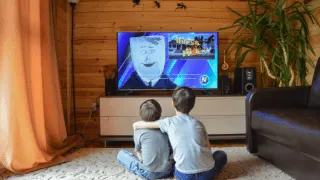 children watching tv kids safe programming