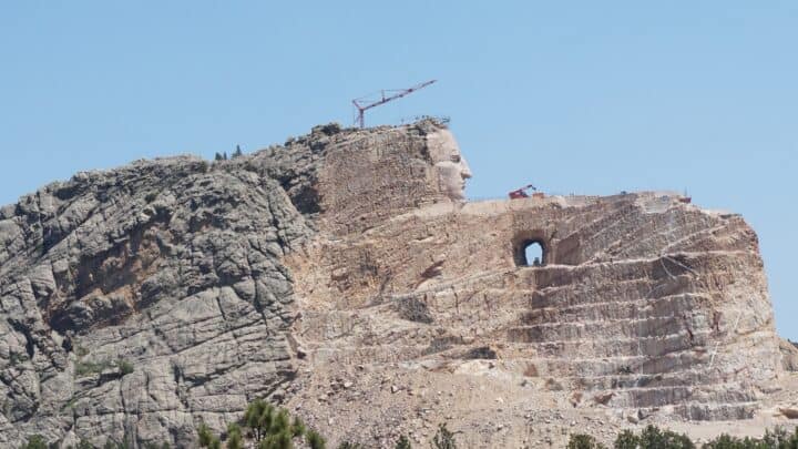 Can You See Crazy Horse At Night?